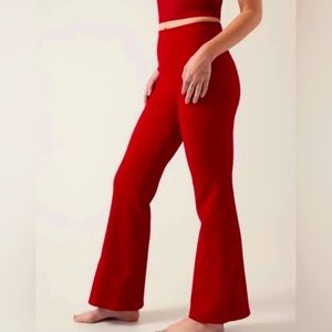 ATHLETA salutation rib flare candy red NWT from ATHLETA online - brand new